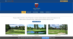 Desktop Screenshot of milltowngolfclub.ie
